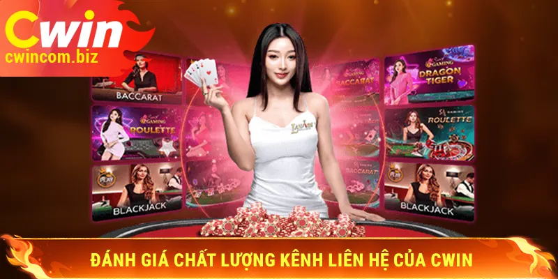 Đánh giá chất lượng kênh liên hệ của Cwin